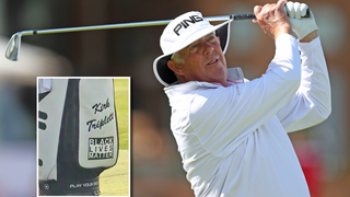 PGA's Triplett, Whose Son is Black, Says Change 'Needs to Come from All Sides,' Adds BLM Logo to Bag